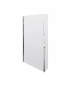 APS7625 Quattro Bath Screen Polished Chrome