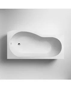 APS7659 Right Hand Curved Bath 1500mm White