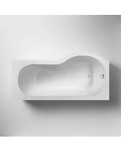 APS7673 1500 x 850 P Shape Bath LH White