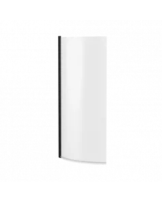 APS7731 P Bath Screen Matt Black