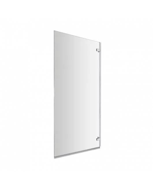 APS7739 Ella Square Bath Screen Satin Chrome
