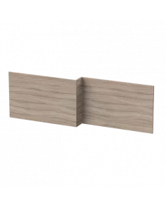 APS7778 1700mm Square Shower Bath Front Panel Driftwood