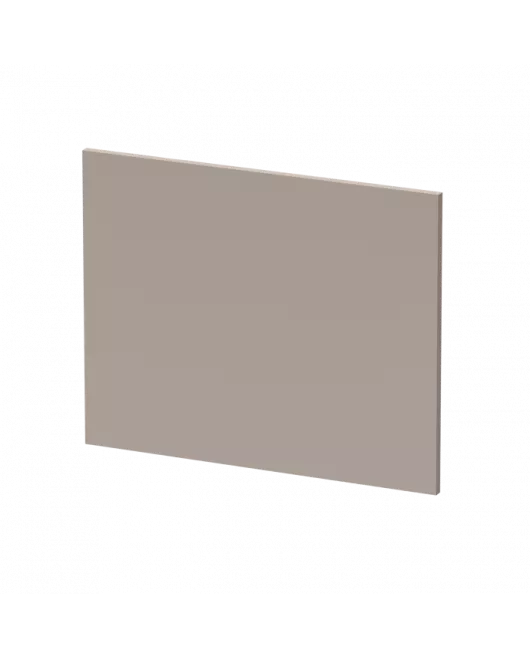 APS7779 Square Shower Bath End Panel Stone Grey