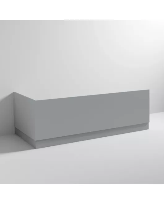 APS7797 750 Bath End Panel Satin Grey