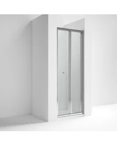 APS7863 Ella 900mm Bi-Fold Door Satin Chrome