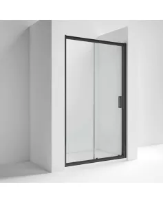 APS7893 1400mm Black Profile Sliding Door Matt Black