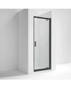 APS7897 760mm Black Profile Pivot Door Matt Black