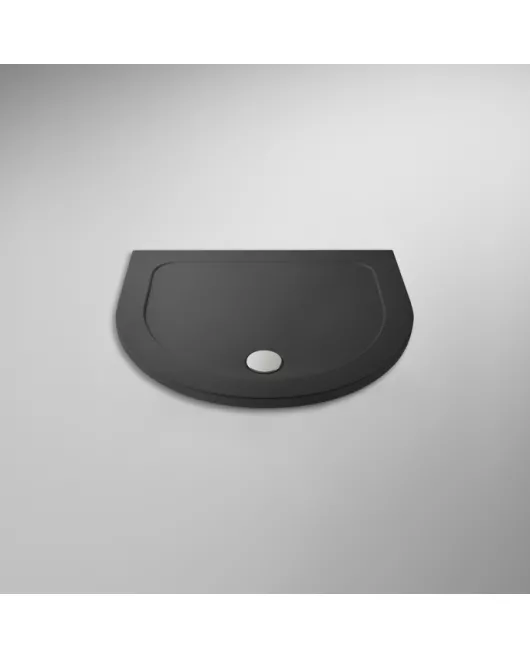 APS8012 D-Shape Tray Slate Grey
