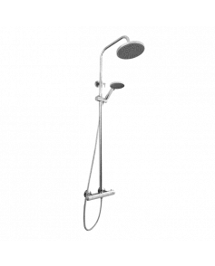 APS8096 Thermostatic Bar Shower With Kit Chrome