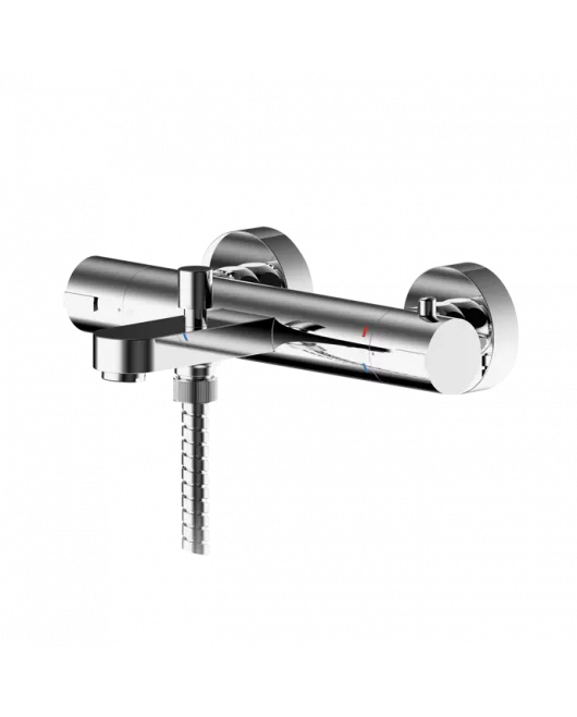 APS8102 Wall Mounted Thermostatic Bath Shower Mixer Chrome
