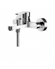 APS8112 Wall Mounted Bath Shower Mixer With Kit Chrome