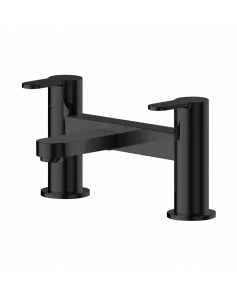 APS8122 Deck Mounted Bath Filler Matt Black