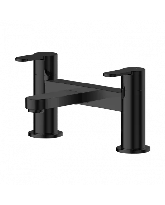 APS8122 Deck Mounted Bath Filler Matt Black