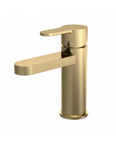 APS8133 Arvan Mono Basin Mixer (P/B Waste) Brushed Brass
