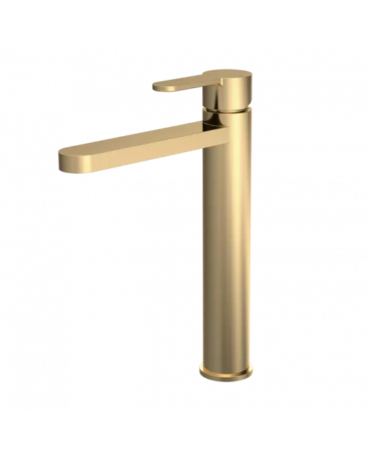 APS8136 Arvan High Rise Mixer (No Waste) Brushed Brass