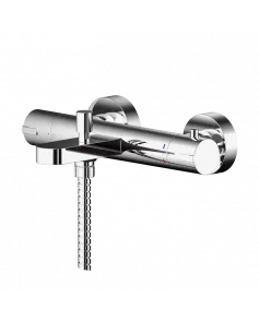 APS8150 Wall Mounted Thermostatic Bath Shower Mixer Chrome