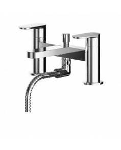 APS8153 Deck Mounted Bath Shower Mixer With Kit Chrome