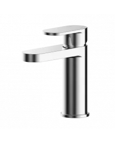 APS8154 Mono Basin Mixer With Push Button Waste Chrome