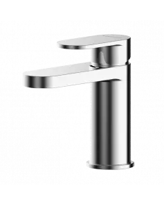 APS8158 Mini Basin Mixer With Push Button Waste Chrome