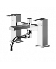 APS8182 Deck Mounted Bath Shower Mixer With Kit Chrome