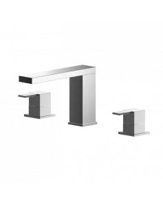 APS8192 Deck Mounted 3 Tap Hole Bath Filler Chrome