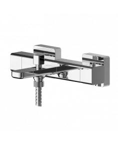APS8208 Wall Mounted Thermostatic Bath Shower Mixer Chrome