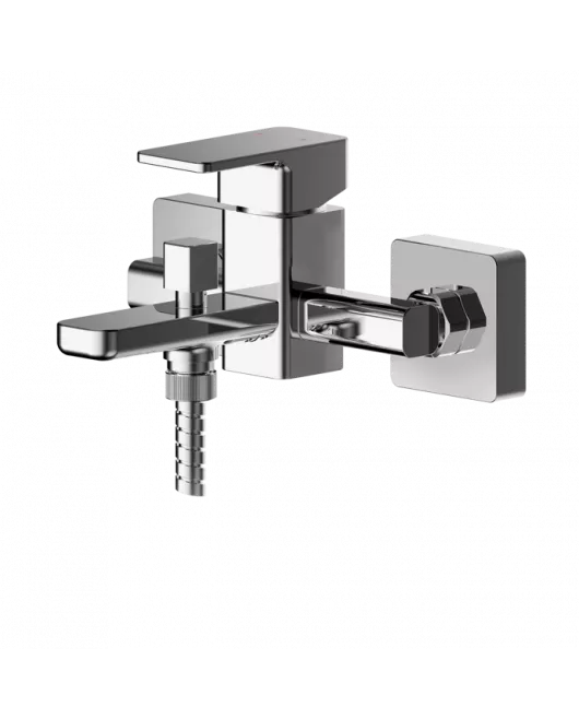 APS8218 Wall Mounted Bath Shower Mixer With Kit Chrome