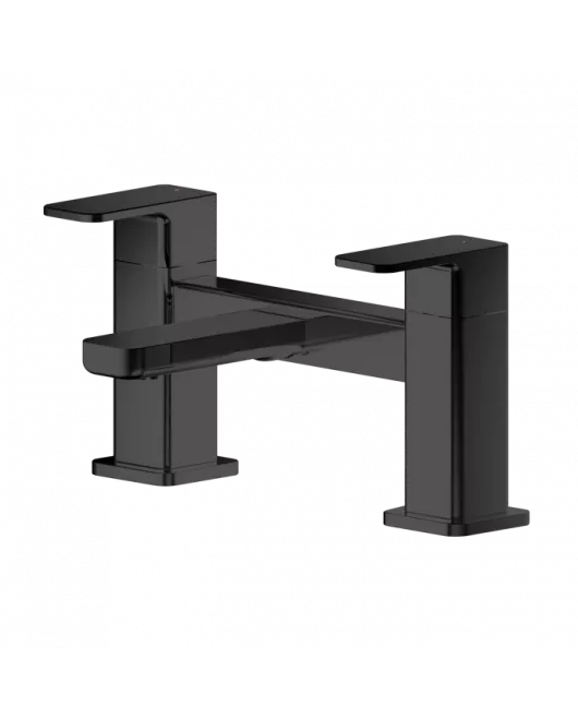 APS8228 Deck Mounted Bath Filler Matt Black