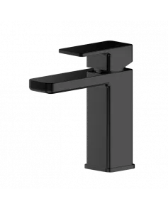 APS8229 Mono Basin Mixer With Push Button Waste Matt Black