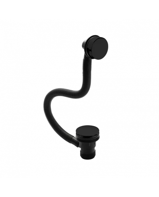 APS8376 Click Clack Bath Waste With Easyclean Removable Grid Matt Black