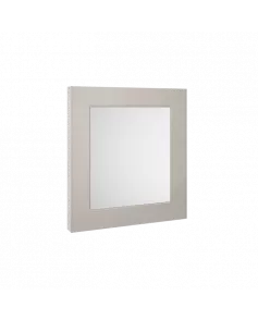 APS8399 600mm Flat Mirror Stone Grey Woodgrain