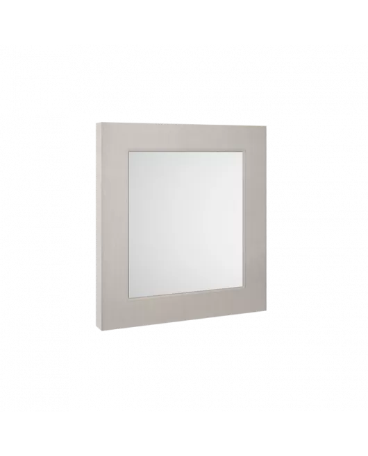 APS8399 600mm Flat Mirror Stone Grey Woodgrain
