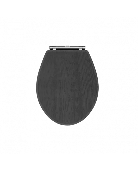 APS8406 Carlton Toilet Seat Royal Grey Woodgrain
