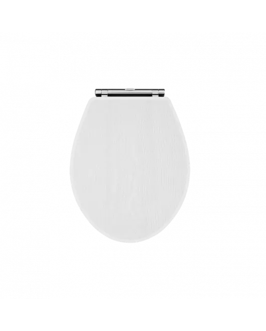 APS8407 Carlton Toilet Seat White Ash Woodgrain