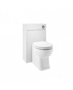 APS8491 500mm WC Unit White Ash Woodgrain
