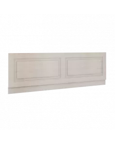 APS8493 1700mm Bath Front Panel Stone Grey Woodgrain