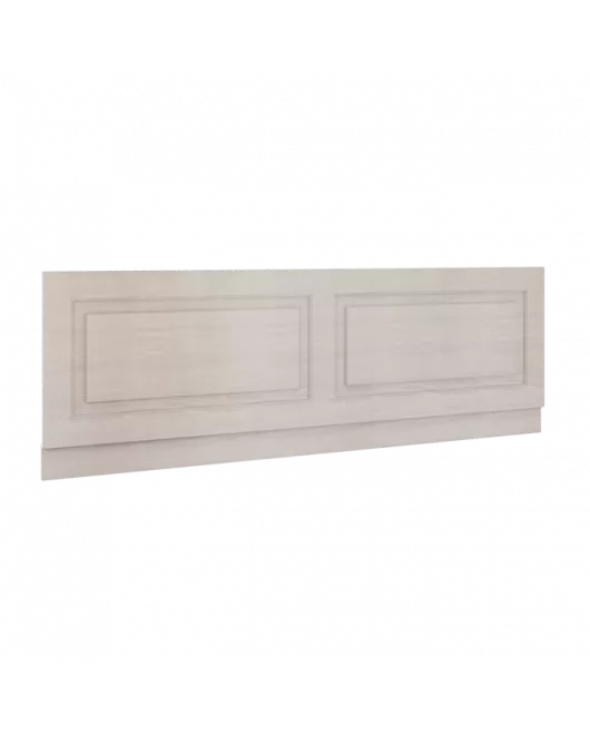 APS8493 1700mm Bath Front Panel Stone Grey Woodgrain