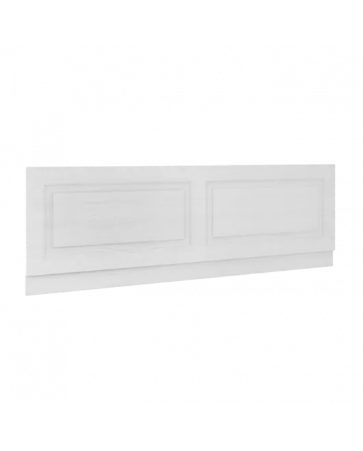 APS8497 1800mm Bath Front Panel White Ash Woodgrain