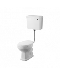 APS8514 Low Level Pan, Cistern & Flush Pipe Kit White