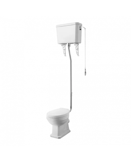 APS8516 High Level Pan, Cistern & Flush Pipe Kit White