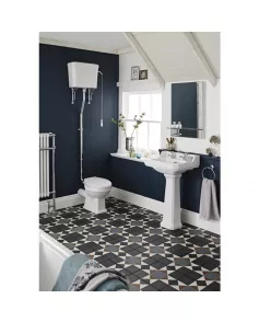 APS8516 High Level Pan, Cistern & Flush Pipe Kit White