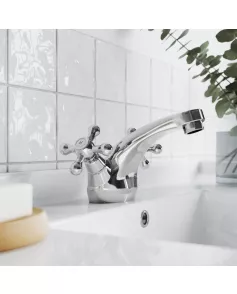 APS8528 Mono Basin Mixer Chrome