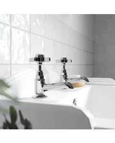 APS8535 Basin Taps Chrome