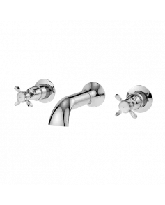 APS8573 Selby Crosshead W/M 3TH Bath Filler Chrome