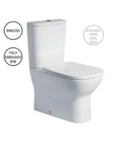 APS8591 Plumb Essentials Rimless CC Pan White