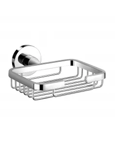 APS8608 Manhattan Delta Chrome Soap Basket Chrome