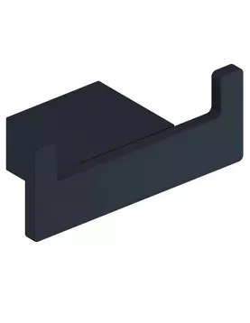 APS8633 Mono Robe Hook Matt Black