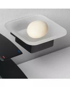 APS8638 Mono Soap Dish Holder Matt Black