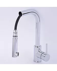 APS8657 Pull Out Spray Kitchen Mixer Tap Chrome
