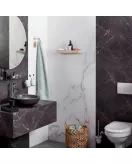 APS8808 Haceka Allure Toilet Roll Holder without Cover Chrome Chrome